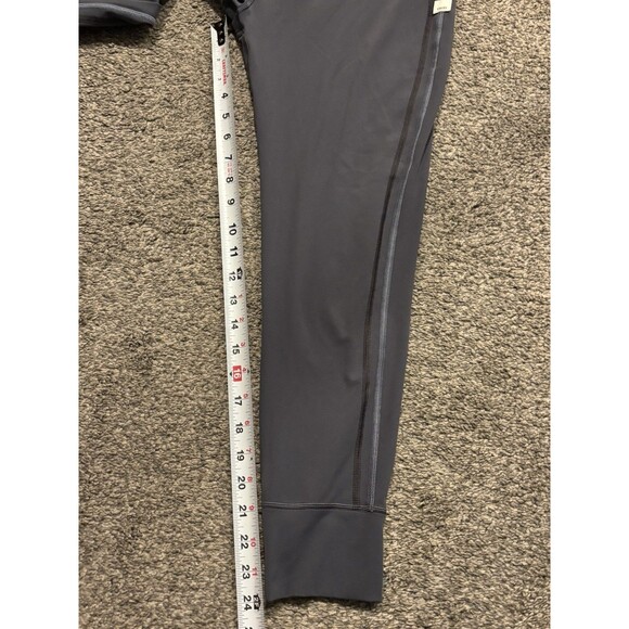 Vuori Drawstring Waist Daily Sport Leggings VW459 Pants Azure Grey Size XL - Picture 3 of 10